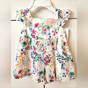 NWT Baby B'Gosh floral dress
